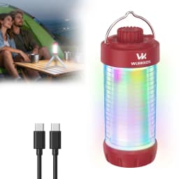 Wurkkos CL01 Mini RGB 360° Flashlight 550 Lumens 21700 Rechargeable LED Flashlight Camping Light Power Bank Waterproof