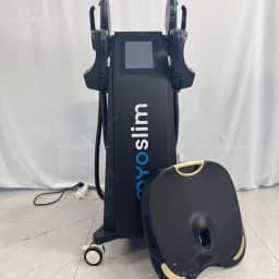 EMS Body Sculpting Machine MYOslim Muscle Building Fat Burning Abdominal Sculpting 15T 6500W Weight Lose Machine