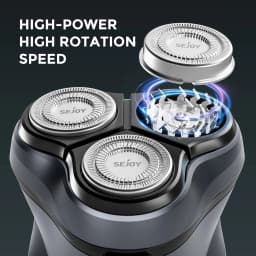 Sejoy BLASTO1 Electric Shaver for Men Rechargeable Electric Razor Triple Floating Head Shaving Machine Beard Trimmer Gift