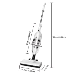 R7 Corded Stick Vacuum Cleaner 600W 20Kpa Powerful Suction Household Handheld Stick Vacuum 3 in 1 Lightweight Cleaner for Home Carpet