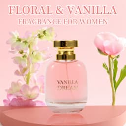 VANILLA DREAM Women's EDP 3.4 Ounce (Pack of 1) Eau De Parfum for Women Women's Fragrance Long Lasting Perfume for Women