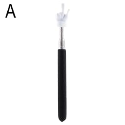 Retractable Teacher Pointer Finger Design StainlessSteel Telescopic School Teaching Pointer Stick Teacher Supplies for Classroom