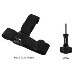 Action Camera Accessories Kit Head Strap Chest Strap Mount Adjustable Holder for GoPro Phone DJI Osmo SJCAM AKASO Insta360