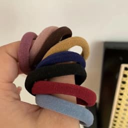 50PCS/Set New Women Girls Candy Colors Nylon Basic Scrunchie Hair Tie Ponytail Hold Hair Rubber Bands Fashion Hair Accessories