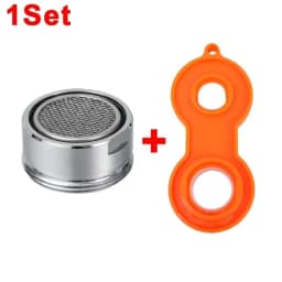 Brass Water Saving Faucet Tap Aerator Replaceable Filter Mixed Nozzle 24mm Thread Bathroom Faucet Bubbler Faucet Replacement