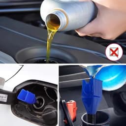 Foldable Car Motorcycle Refueling Gasoline Engine Plastic Oil Funnel Filter Transfer Tool Flexible Funnel Draining Tool