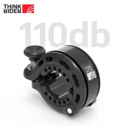 ThinkRider Upgrade Bicycle Bell 110dB Bell Loud Bicycle Horn Innovative Aluminum Alloy Mini Bell MTB Bicycle Bicycle Bell