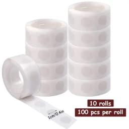 Balloon Glue Dot Adhesive Point Tape Double Sided Clear Sticky Glue Sticker Balloons Stand Arch Attach Balloon To Ceiling Or Wal
