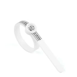 Ring Sizer with Magnifier - US/UK/EU/HK Jewelry Measuring Ruler for Finger Size Ring Size Measuring Tool