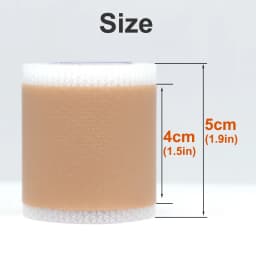 Waterproof & Reusable Silicone Scar Tape – Breathable, Skin-Friendly Adhesive for Ear Protection & Discreet Coverage