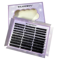 300/120PCS 5D Fluffy Cluster Lashes 30D-100D Natural Thick Eyelash Clusters Individual Lashes DIY Eyelashes Extension Makeup