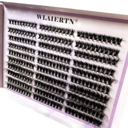 300/120PCS 5D Fluffy Cluster Lashes 30D-100D Natural Thick Eyelash Clusters Individual Lashes DIY Eyelashes Extension Makeup