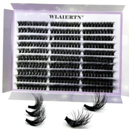 300/120PCS 5D Fluffy Cluster Lashes 30D-100D Natural Thick Eyelash Clusters Individual Lashes DIY Eyelashes Extension Makeup
