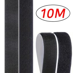 1-10M Self Adhesive Hook and Loop Tape Fastener House Diy Magic Tap Auto Double Sided Roll Strong Glue Home Strap Strips Double