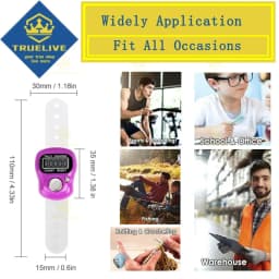 5/3/1PCS Mini Electronic Finger Counter Hand Tally Clicker Counter Ring Digital Counters Knitting Row Counter Stroke Contador