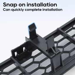 TEKSY For Tesla New Model Y YL 2026 Juniper Lower Bumper Anti Insect Net Anti Dust Proof Inner Vent Grille Cover Insect-proof