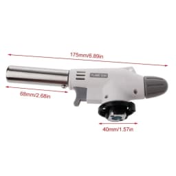 Camping Baking Barbecue Gas Torch Welding Fire Maker Lighter Butane Burner Flame Metal Flame Gun WeldingTorch Lighter Heating