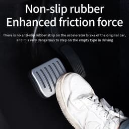 TESY For Tesla All Model YL Y Juniper Launch Model 3 Highland Accelerator Brake Pedal Anti Slip Foot Rest Cover