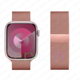 Milanese Loop Band For Apple Watch Strap 46mm 44mm 45mm 40mm 42mm 41mm 49mm Bracelet iWatch Series 12 11 10 9 SE Ultra 4 3 49mm