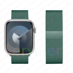 Milanese Loop Band For Apple Watch Strap 46mm 44mm 45mm 40mm 42mm 41mm 49mm Bracelet iWatch Series 12 11 10 9 SE Ultra 4 3 49mm