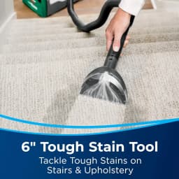 Big Green® Professional Carpet Cleaner with XL DirtLifter PowerBrush, 9-inch Long Reach Hose,