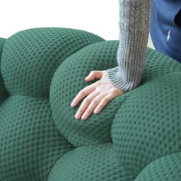 Sdorens 78'' Modern Curved Boneless Sofa Comfy 3D Knitted Fabric Loveseat Couch Football-Shaped Lazy Floor Sofas for Living Room