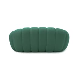 Sdorens 78'' Modern Curved Boneless Sofa Comfy 3D Knitted Fabric Loveseat Couch Football-Shaped Lazy Floor Sofas for Living Room