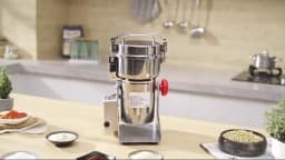 SucceBuy 150-2500g Electric Grain Mill Grinder Commercial Swing Spice Grinders for Dry Herbs Grains Spices Cereals Coffee Corn