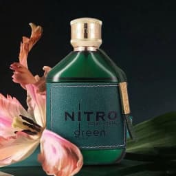 Nitro Green Eau de Parfum for Men - Fruity, Woody & Floral Fragrance, Luxury Long Lasting Cologne & Body Spray, Ideal gift, 100ML