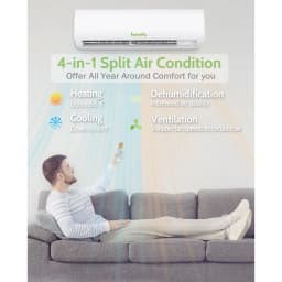 9,000 BTU Mini Split Air Conditioner amp Heater, 19 SEER2 115V Split AC Unit Ductless Inverter System with Heat Pump, Custom