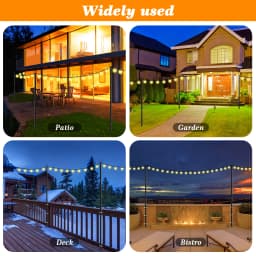 10 Pack String Light Poles for Outside, 120inch &10FT Thickened Metal Christmas Lights Hanger Pole Outdoor with Fork, Lighting Hanging Post Accessories for Patio Decor Garden Backyard Yard Outside Decorations