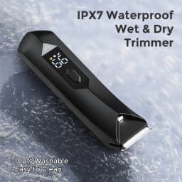SEJOY Body Pubic Hair Trimmer for Men With Standing Recharge Dock,Balls Women Lady Shaver Hair Removal Bikini Trimmer