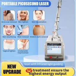 CO2 Fractional Laser RF Machine 4D Fotona 10600nm Acne Scar Removal Skin Tightening Remove Wrinkles Vaginal Rejuvenation Beauty