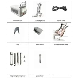 CO2 Fractional Laser RF Machine 4D Fotona 10600nm Acne Scar Removal Skin Tightening Remove Wrinkles Vaginal Rejuvenation Beauty
