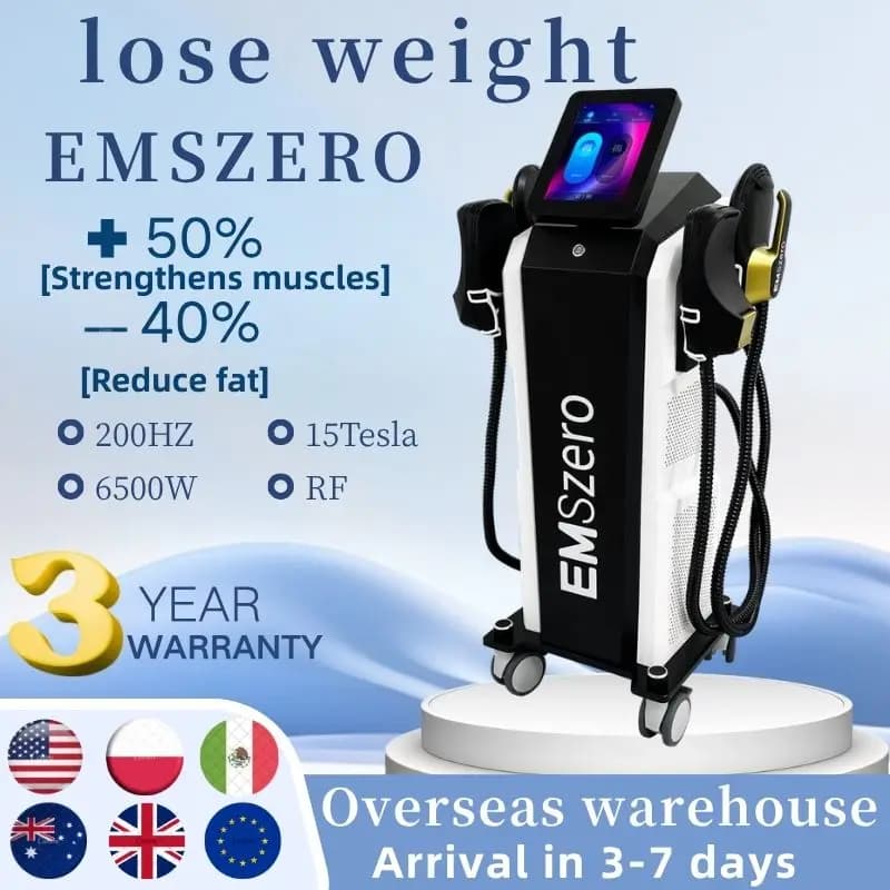EMSzero PRO Ultra Therapy 15 Tesla 6500W Hiemt Lose Weight EM Body Slim Muscle Stimulation Professional EMSzero NEO Machine