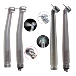 ASK Dental High Speed Handpiece LED E-generator Surgical 45/90 Degree Turbine 2/4Hole Push Button Fit KAVO NSK Style