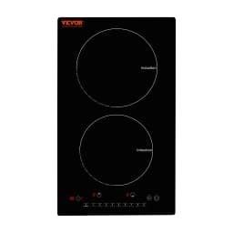 SucceBuy 2 Burners Electric Induction Cooktop Stove Hob Built-in Burner Cooker Sensor Touch Control Magnetic Cooker Hot Plate