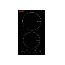 SucceBuy 2 Burners Electric Induction Cooktop Stove Hob Built-in Burner Cooker Sensor Touch Control Magnetic Cooker Hot Plate