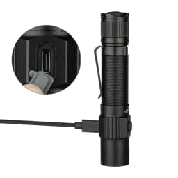Trustfire T10R Tactical Led Flashlight 1800 Lumen Powerful Type C USB Rechargeable 18650 Torch Lamps High Power Lamp Dual Switch