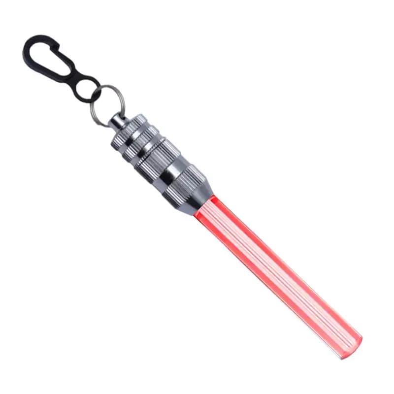 Scuba Diving Flashlight Waterproof Underwater Light With Clip 2 Modes LED Light Stick Dive Light Constant On And Flashing 50hrs
