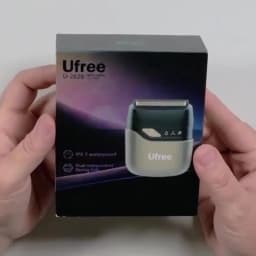 Ufree Electric Razor for Men, Foil Shaver with 2 Foil Heads, Home Appliance Electric Shaver, Wet Dry Cordless Razor, Chargeable