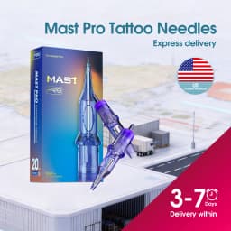 Mast Pro Tattoo Cartridge Needles RL/RM/M/RS Disposable Round Liner Universal Tattoo Cartridge 0.18/0.25/0.30/0.35/0.40mm Needle