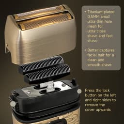 Foil Shavers for Men with Head Shaving, Hair Beard Trimmer, Face Mustache Grooming Kit, Bald Head Shavers and and Haircutting