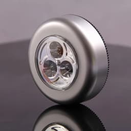 1/4/10 件 Mini Led Night Light, Self Adhesive Push Light Stairs Hallway Closet Kitchen Bedroom, Cabinets, Counters, Hallway