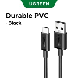 UGREEN USB-A to Type-C Cable for iPhone 17/16 Samsung S26/25/24 Xiaomi Pixel LG USB2.0 Data Cable 3A 18W Charging Cable 0.25-3M