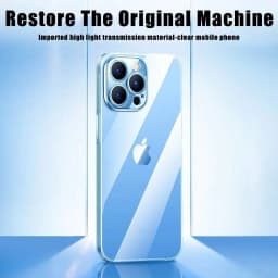 Transparent Silicone Soft Case For iPhone 15 14 Plus 13 12 Mini 11 Pro Max Clear Ultra Thin Back Cover 11 12 13 14 15 ProMax