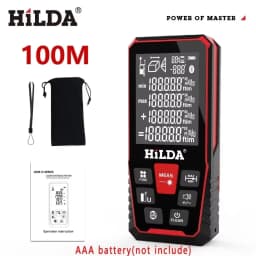 HAUPTSON 70/100M Laser Rangefinder Distance Meter Rangefinder Laser Tape Range Finder Building