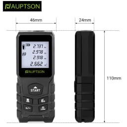HAUPTSON 70/100M Laser Rangefinder Distance Meter Rangefinder Laser Tape Range Finder Building