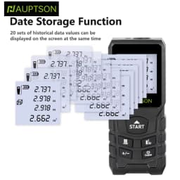 HAUPTSON 70/100M Laser Rangefinder Distance Meter Rangefinder Laser Tape Range Finder Building