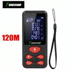 HAUPTSON 70/100M Laser Rangefinder Distance Meter Rangefinder Laser Tape Range Finder Building
